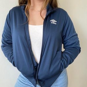 Zip-Up Sporty Umbro Track Jacket
